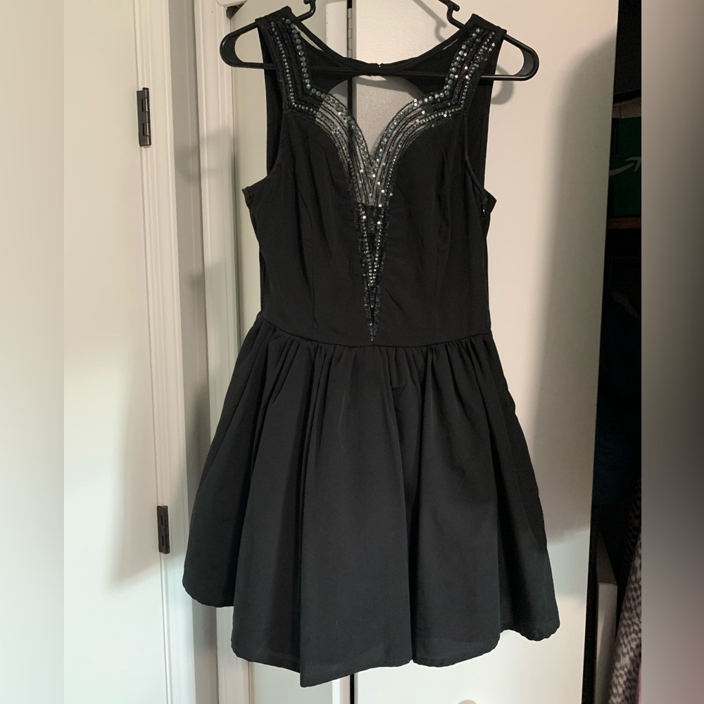 Forever 21 black dress sequins. Size medium